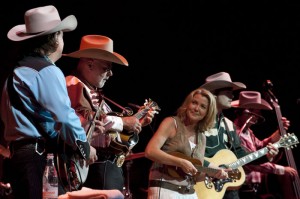 I Texas Lightning durante la loro esibizione (C)PIERRE KHIM & HéLèNE DODDET-ART PHOTO GSTAAD