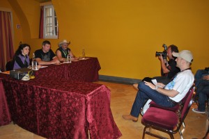 Darryl Worley in conferenza stampa (Foto Massimo Annibale)