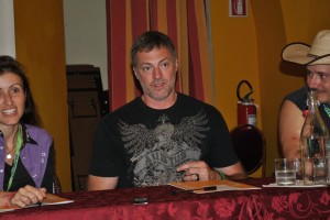 Darryl Worley in conferenza stampa (Foto Massimo Annibale)